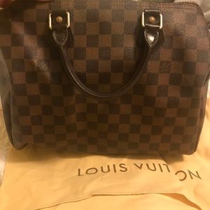 LV speedy 30 damier ebene ❤️